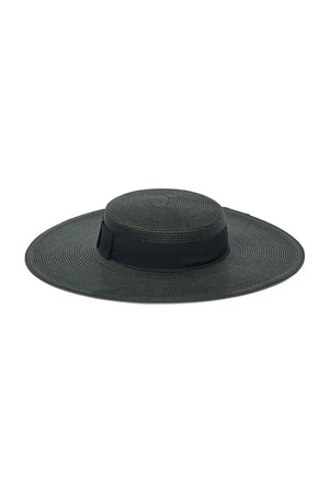 Morgan & Taylor Macy Boater | Black || PRE-ORDER ETA 27/10/2024