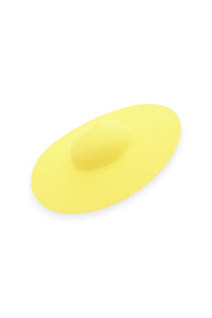 Morgan & Taylor Mona Plate Hat | Yellow || PRE-ORDER ETA 27/10/2024