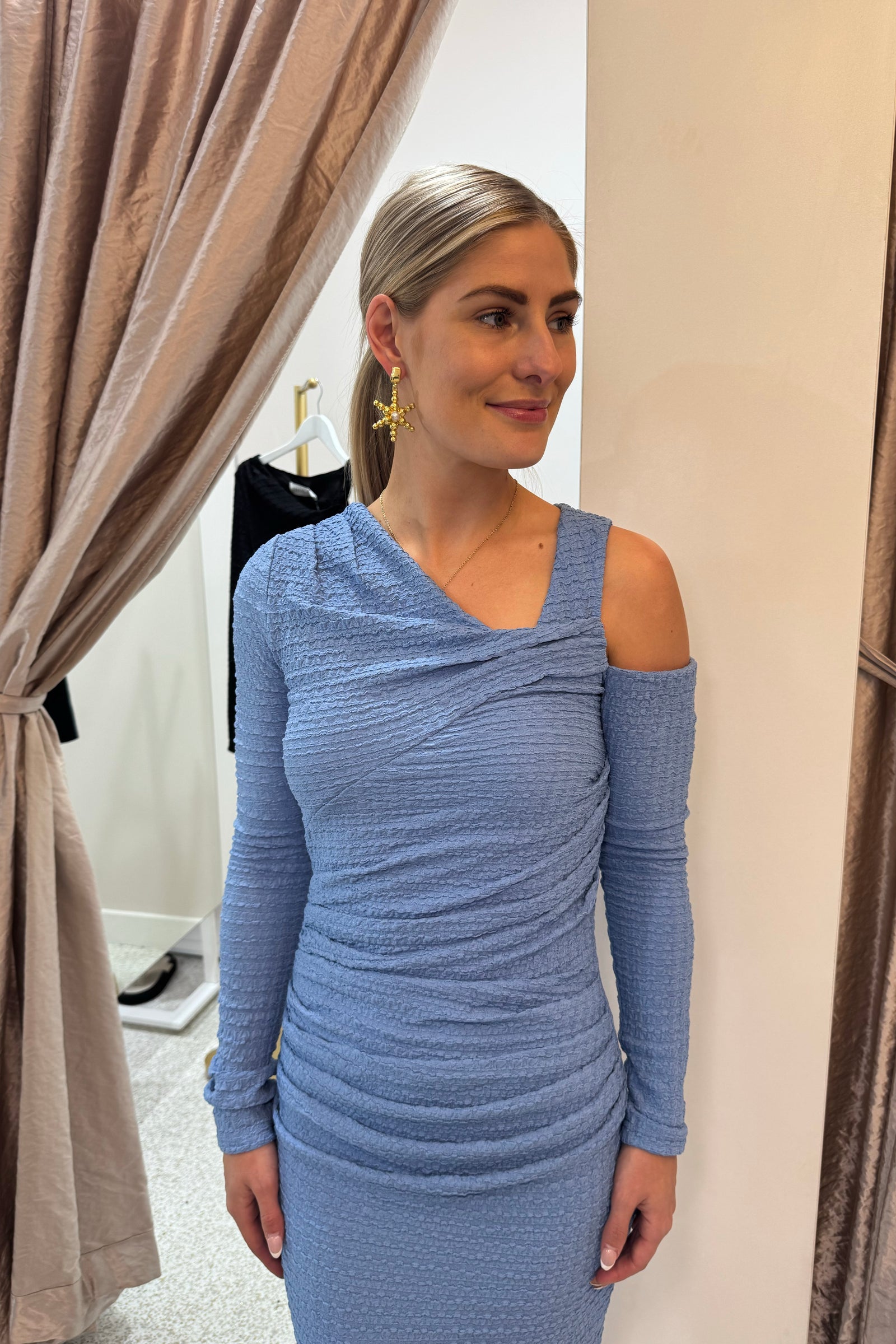 Sovere Solstice Dress | Slate Blue