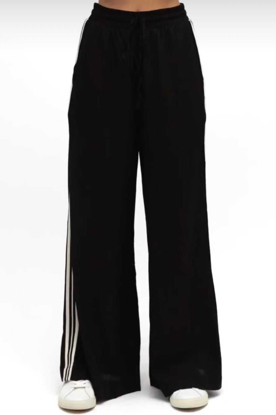 Chosen By Fifi & Annie The Ultimate Linen Wide Leg Pant | Black