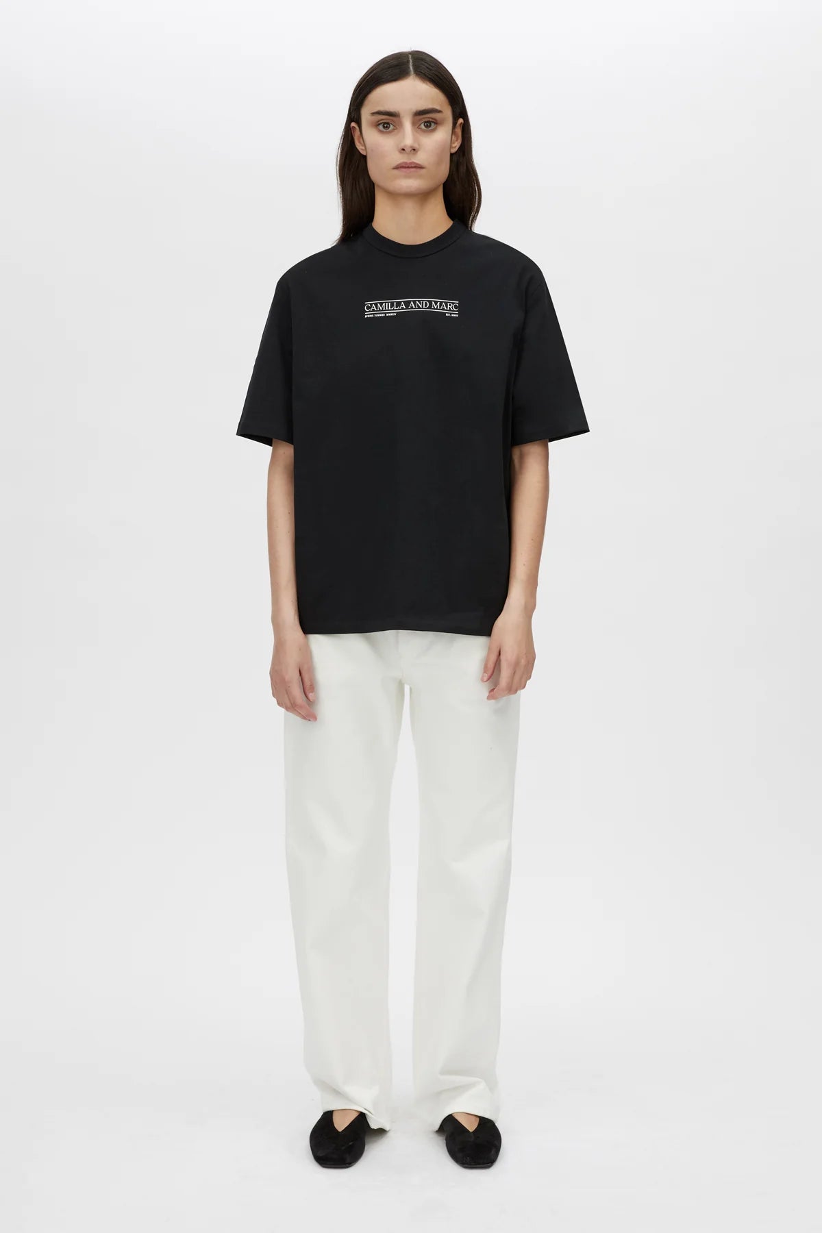 C&M Camilla & Marc Rigel Logo Tee | Black