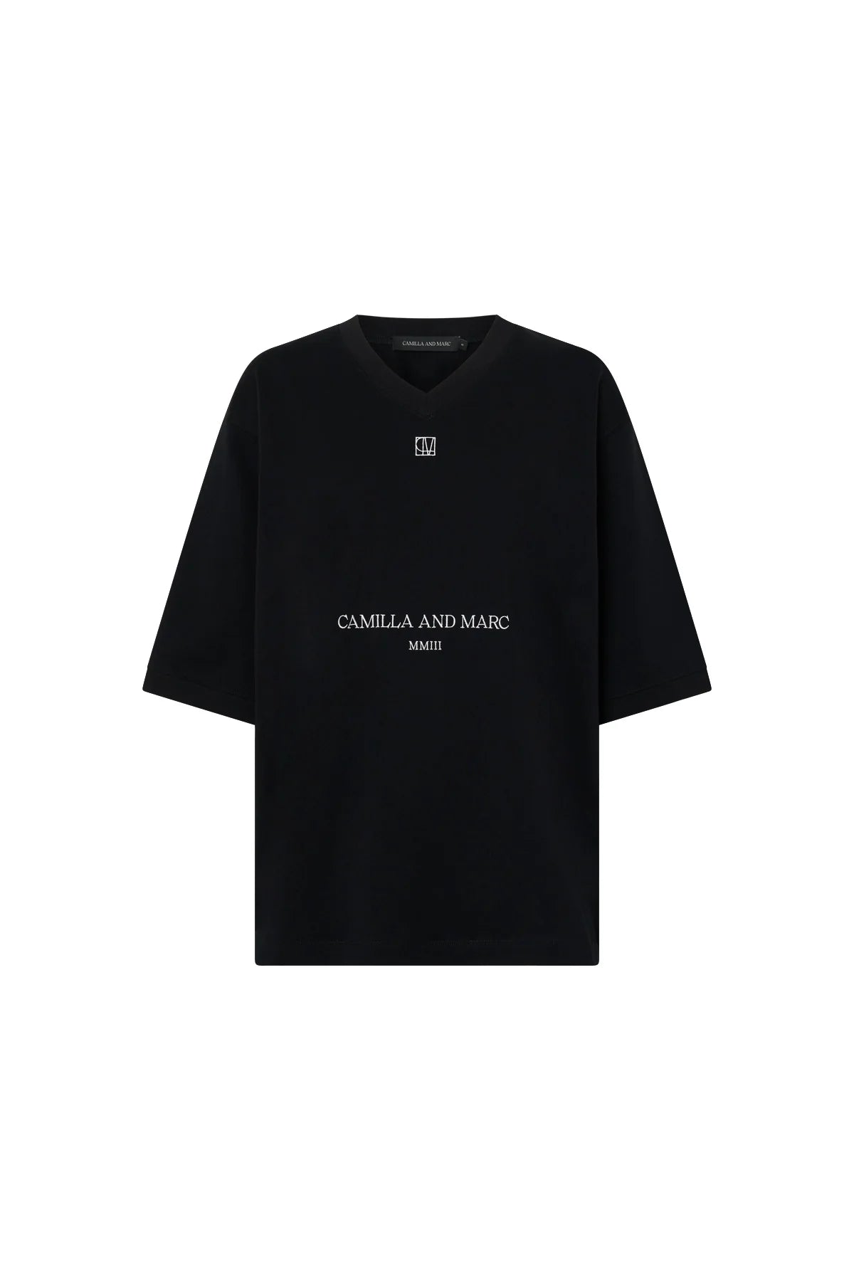 C&M Camilla & Marc Larissa Logo Tee | Black