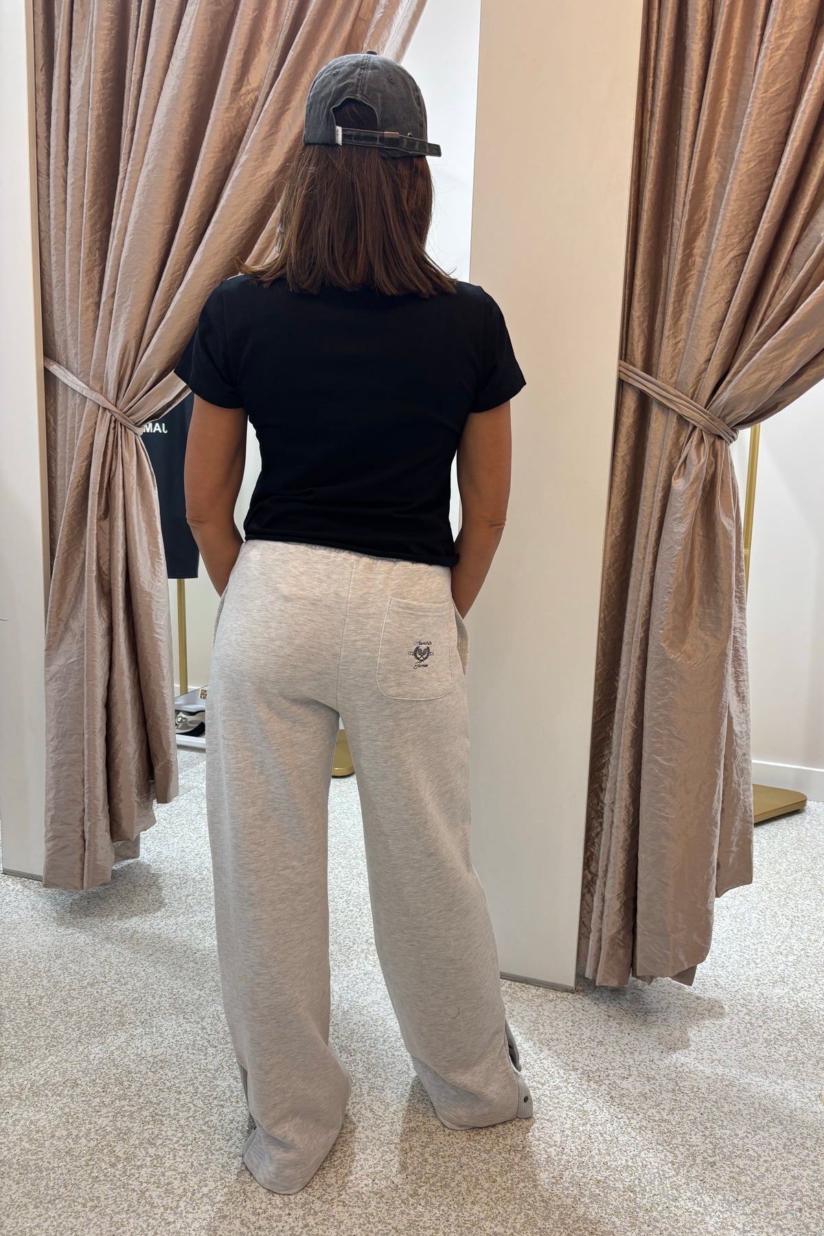 Araminta James Snap Hem Trackpant | Cloud