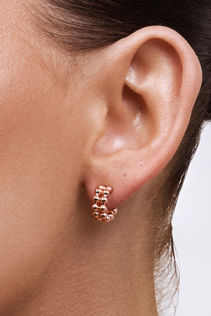 Liberte Holly Earrng | Rose Gold