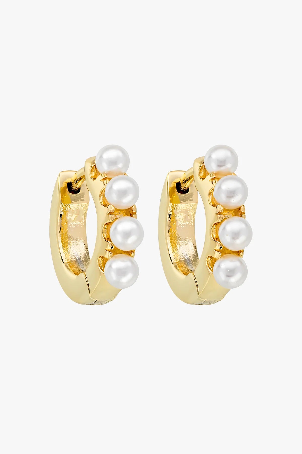 Liberte Perla Huggie | Gold