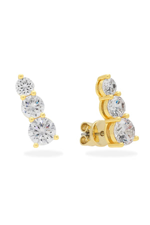 Liberte Luxe Audrey Ear Climber | Gold