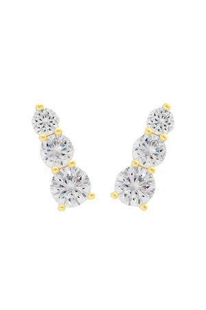 Liberte Luxe Audrey Ear Climber | Gold