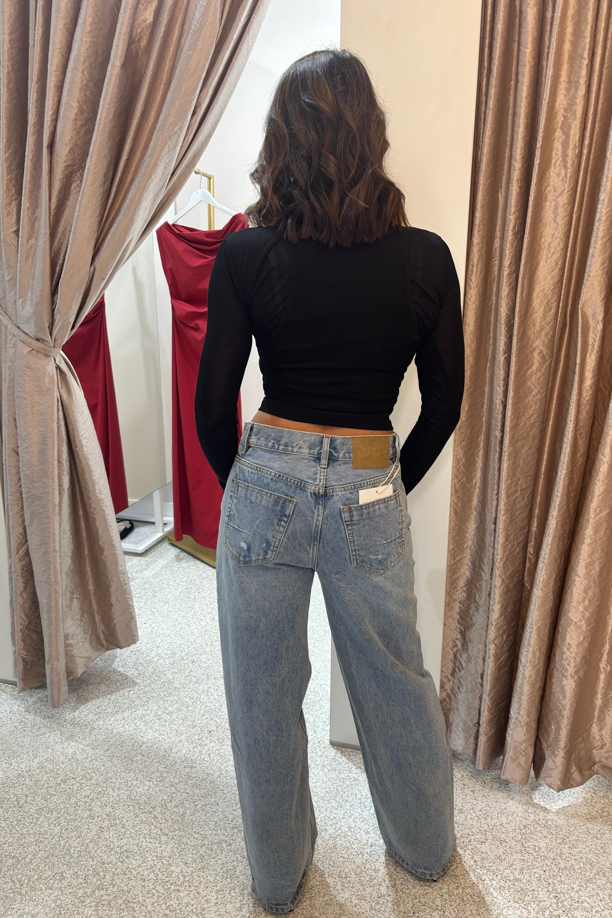 Ownley Joanna Jersey Top | Black