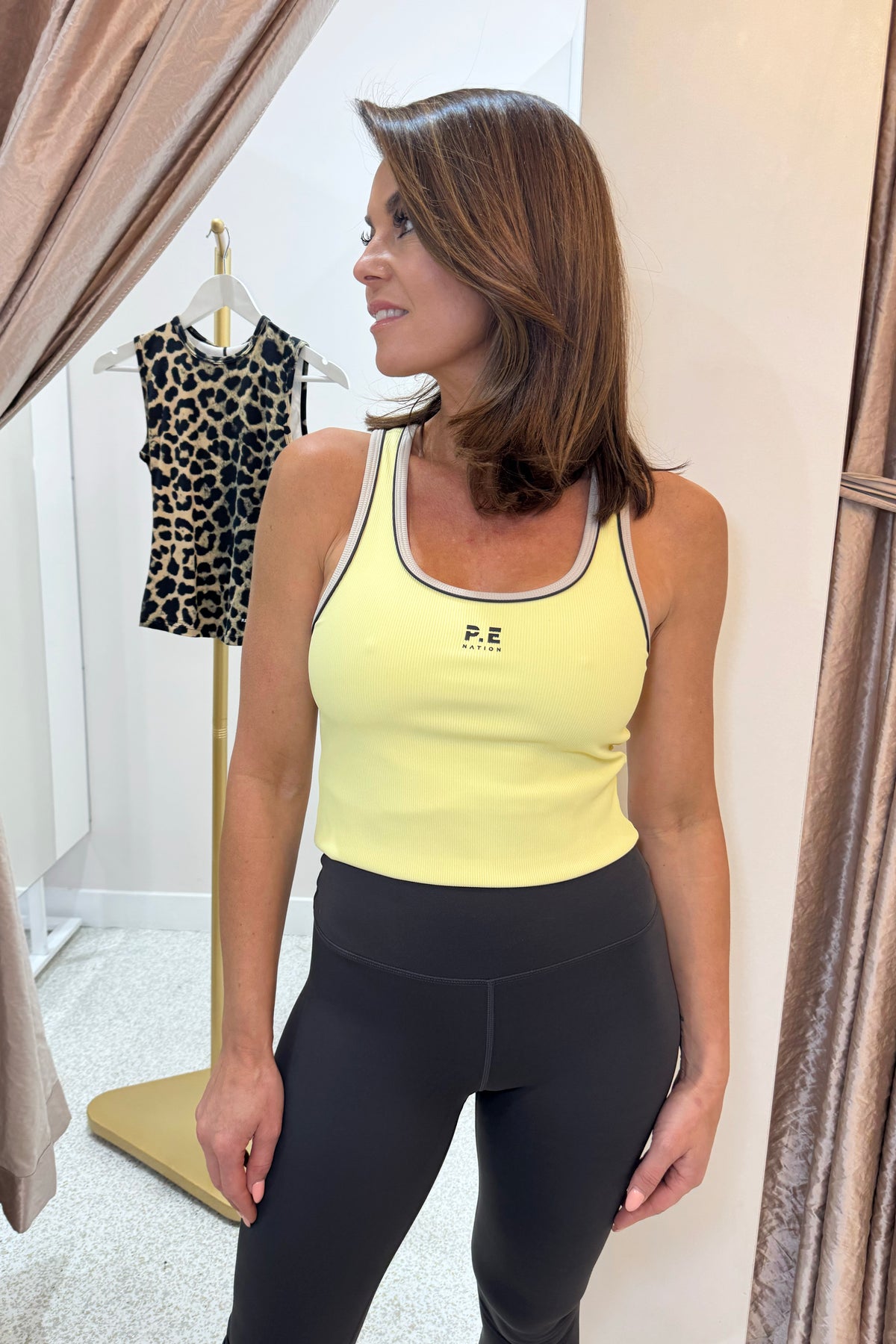 P.E Nation Nexus Rib Tank | Lemonade