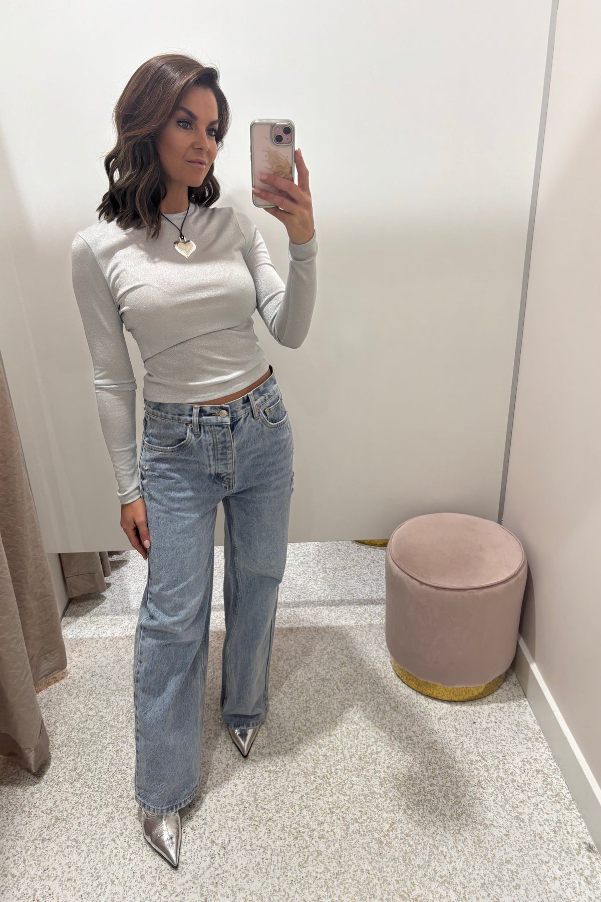 Remain Phoebe Long Sleeve Top | Ash