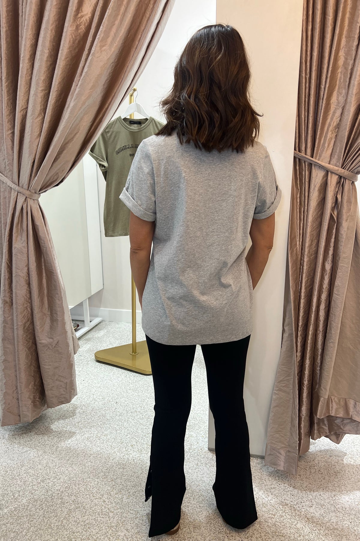 C&M Camilla & Marc Grayson Tee | Grey Marl