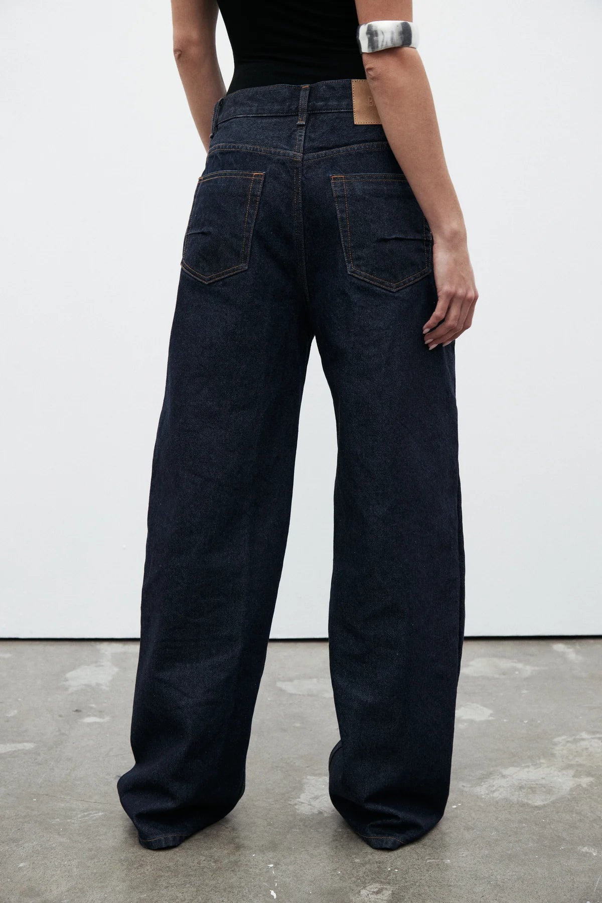 Bayse Brand Perry Denim Jeans | Dress Blue