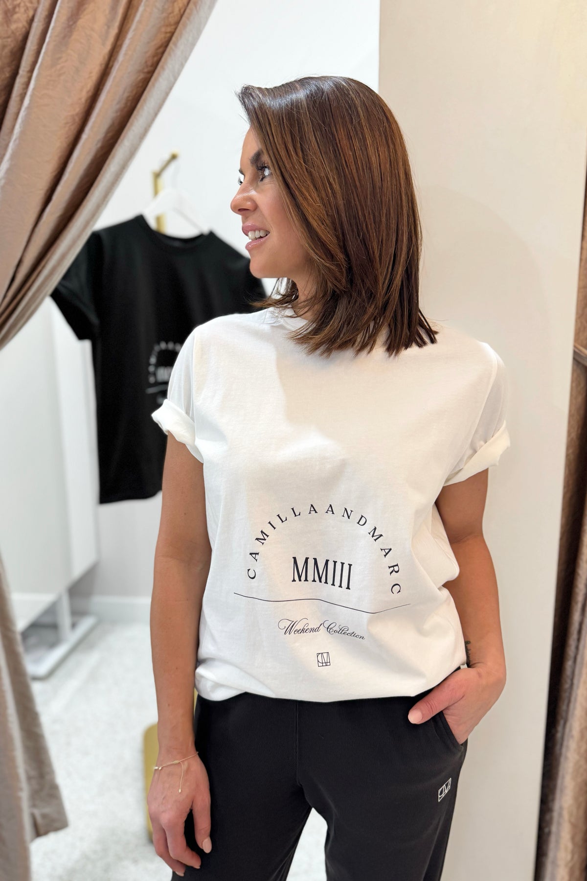 C&M Camilla & Marc Arcturus Graphic Tee | White