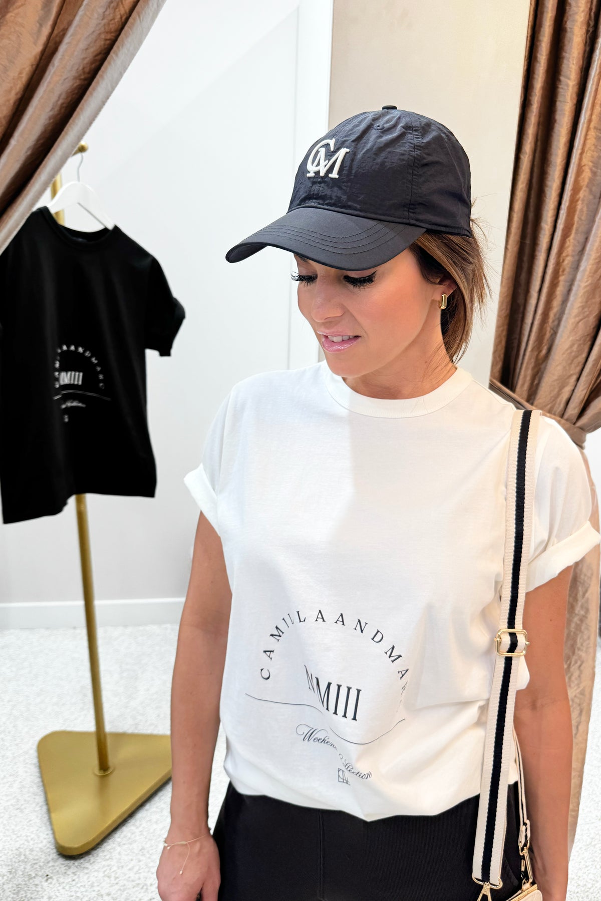 C&M Camilla & Marc James Cap | Black