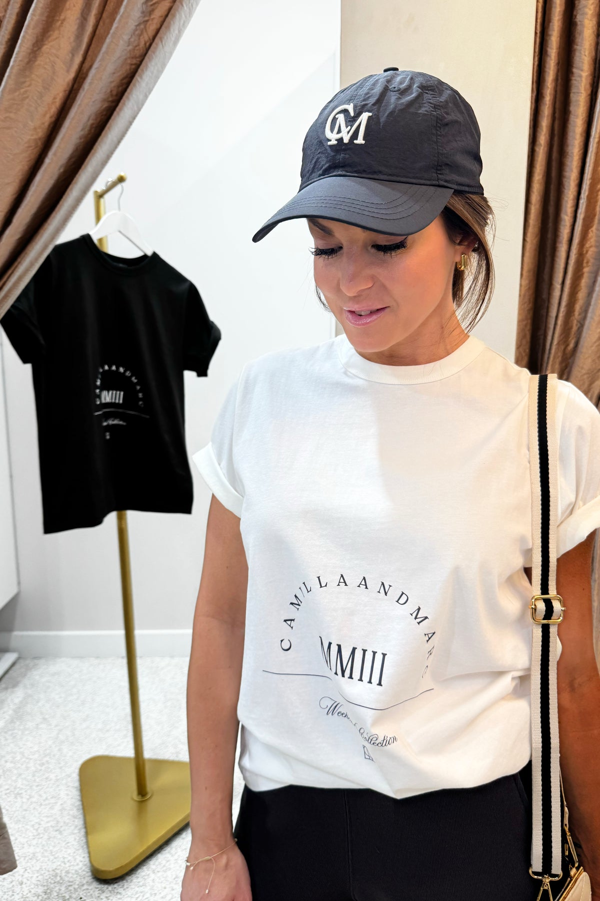 C&M Camilla & Marc James Cap | Black