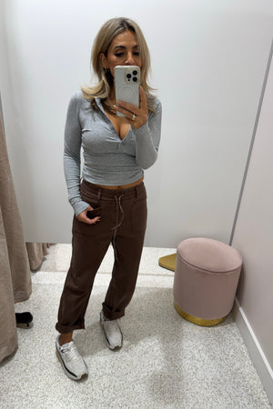 Chosen By Fifi & Annie Cleo Weekender Jean | Chocolate