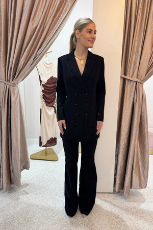 Chosen By Fifi & Annie The Vivienne Blazer Dress | Black
