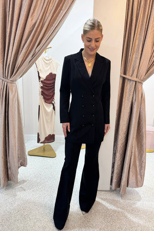 Chosen By Fifi & Annie The Vivienne Blazer Dress | Black
