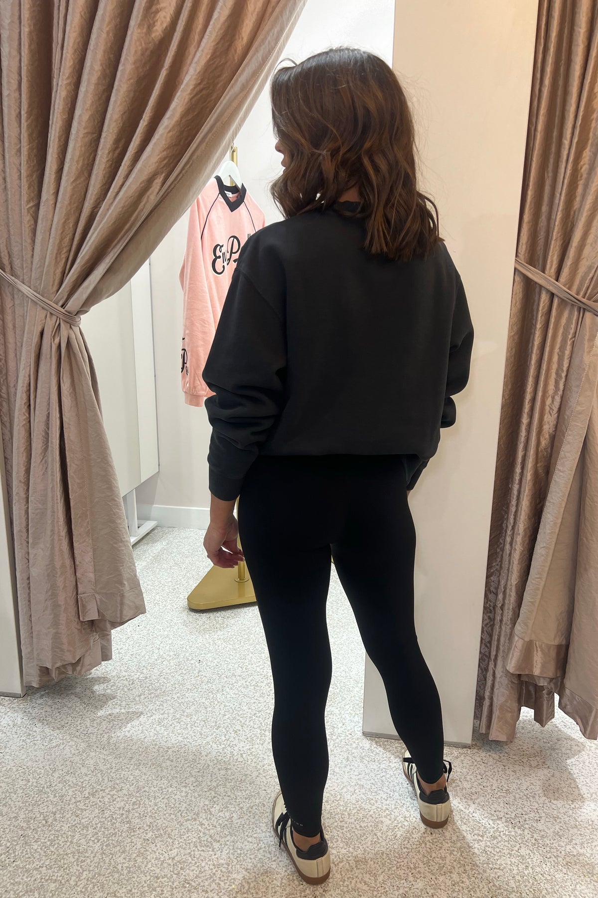 Ena Pelly Lilly Oversized Sweater Collegiate | Vintage Black