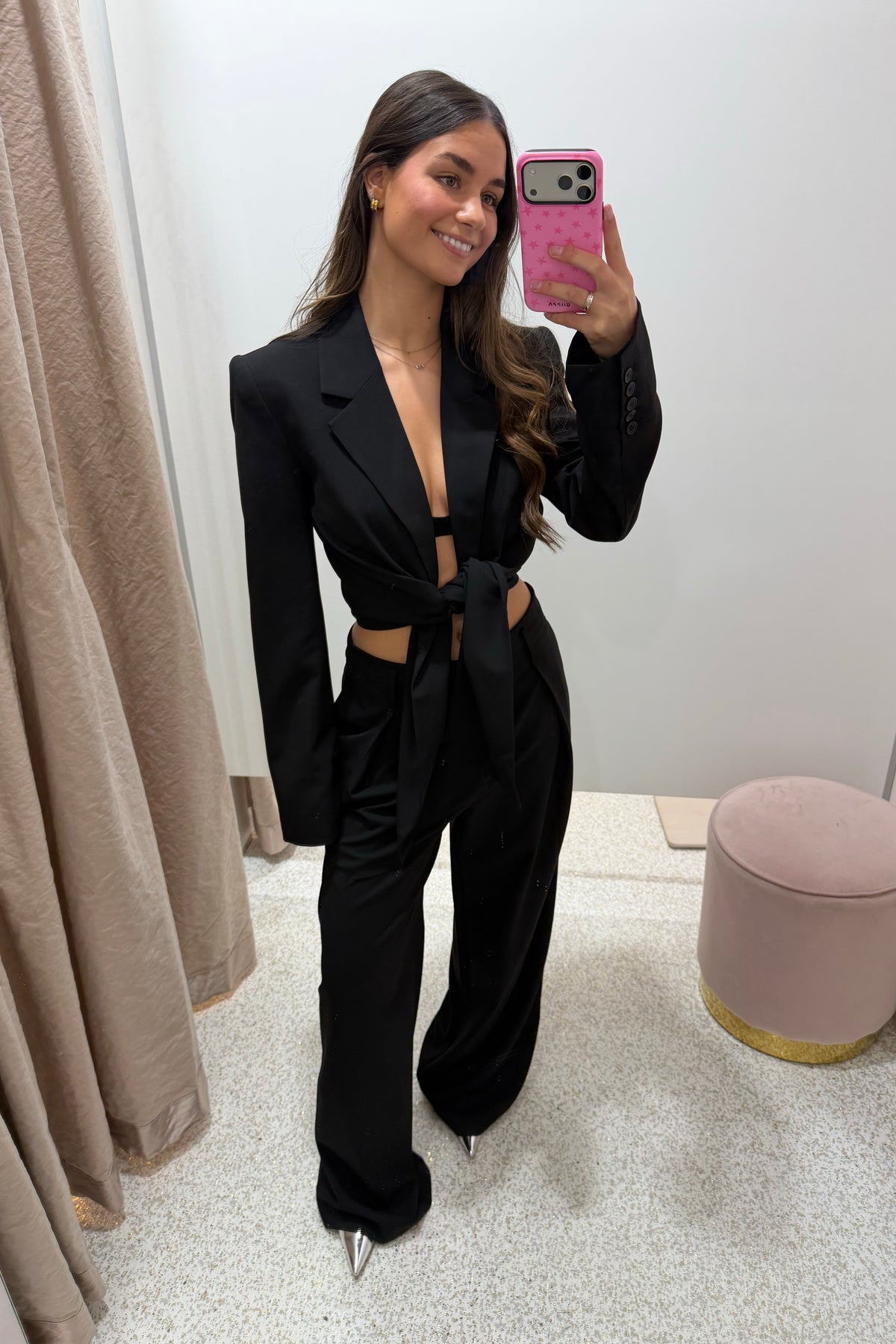 Bec + Bridge Eleanora Cropped Jacket | Black