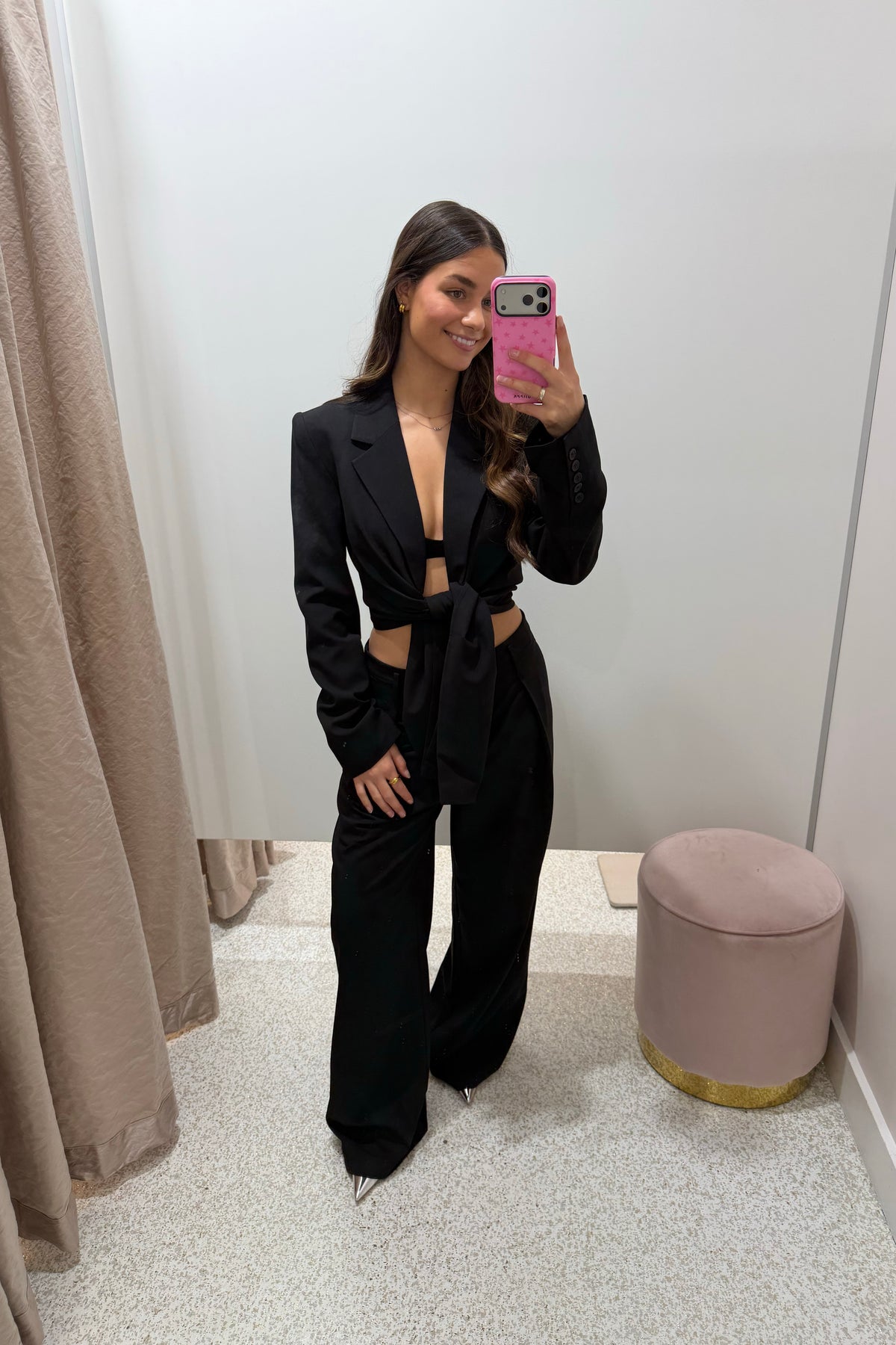 Bec + Bridge Eleanora Cropped Jacket | Black