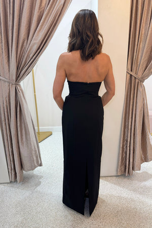 Misha The Delta Suiting Dress | Black