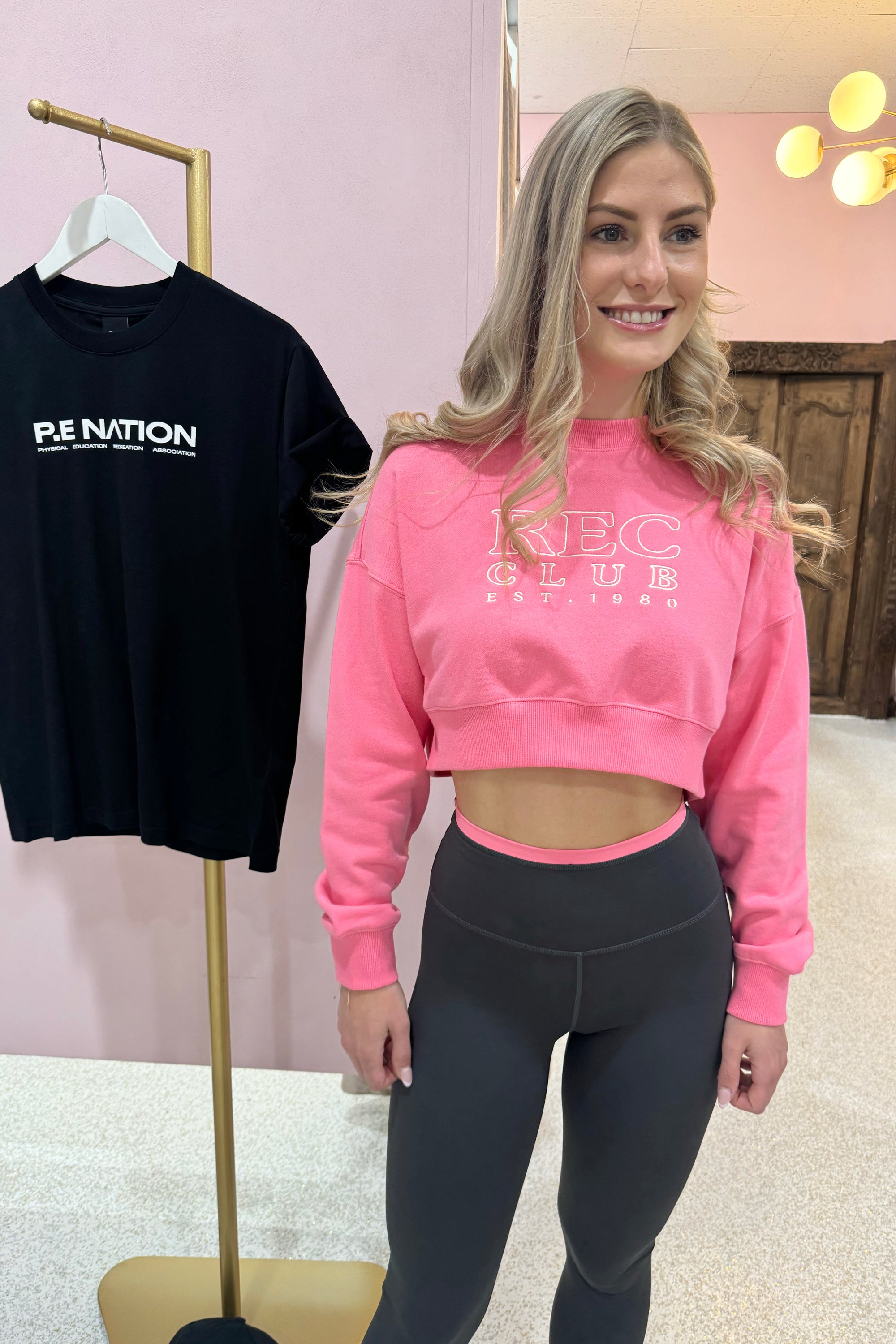 P.E Nation Rally Sweat | Pink