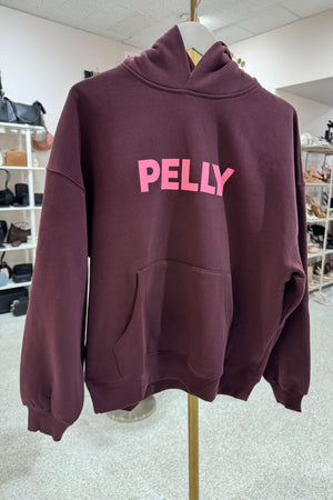 Ena Pelly Mila Oversized Sweater | Deep Cherry