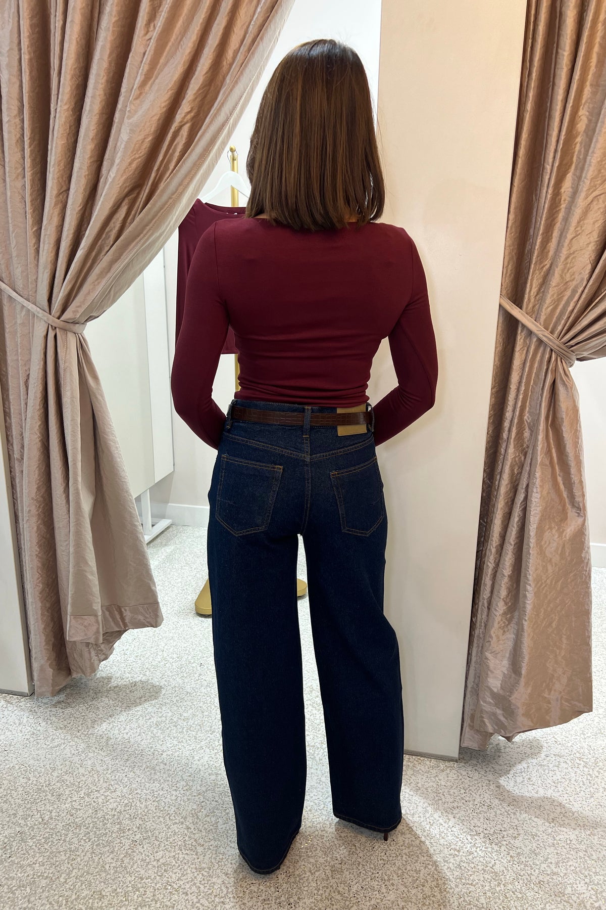 Madison The Label Caden Long Sleeve Top | Shiraz