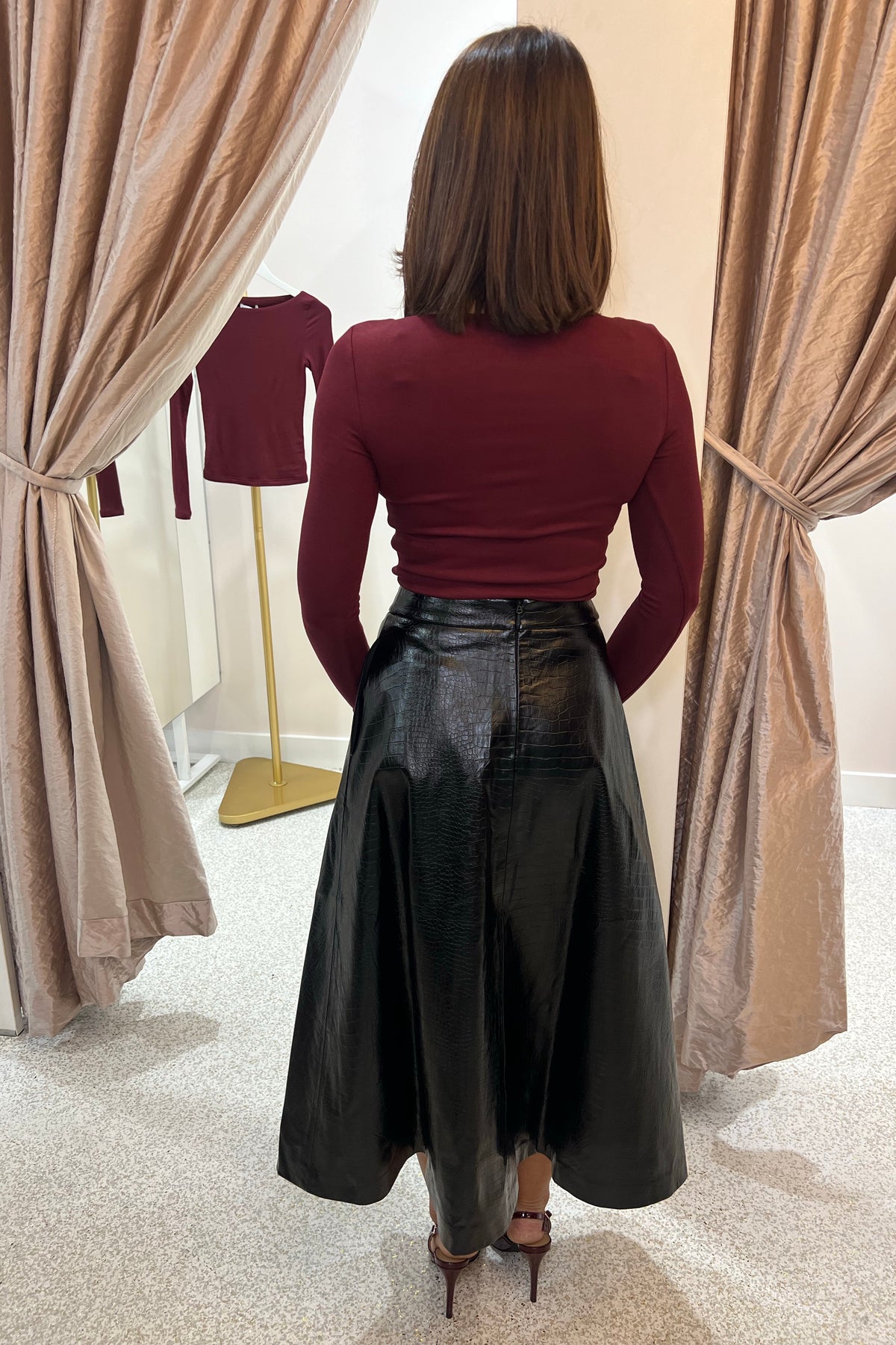 Madison The Label Caden Long Sleeve Top | Shiraz