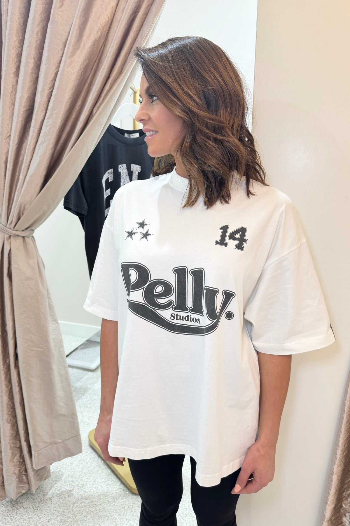 Ena Pelly Racing Pelly Swoop | Vintage White