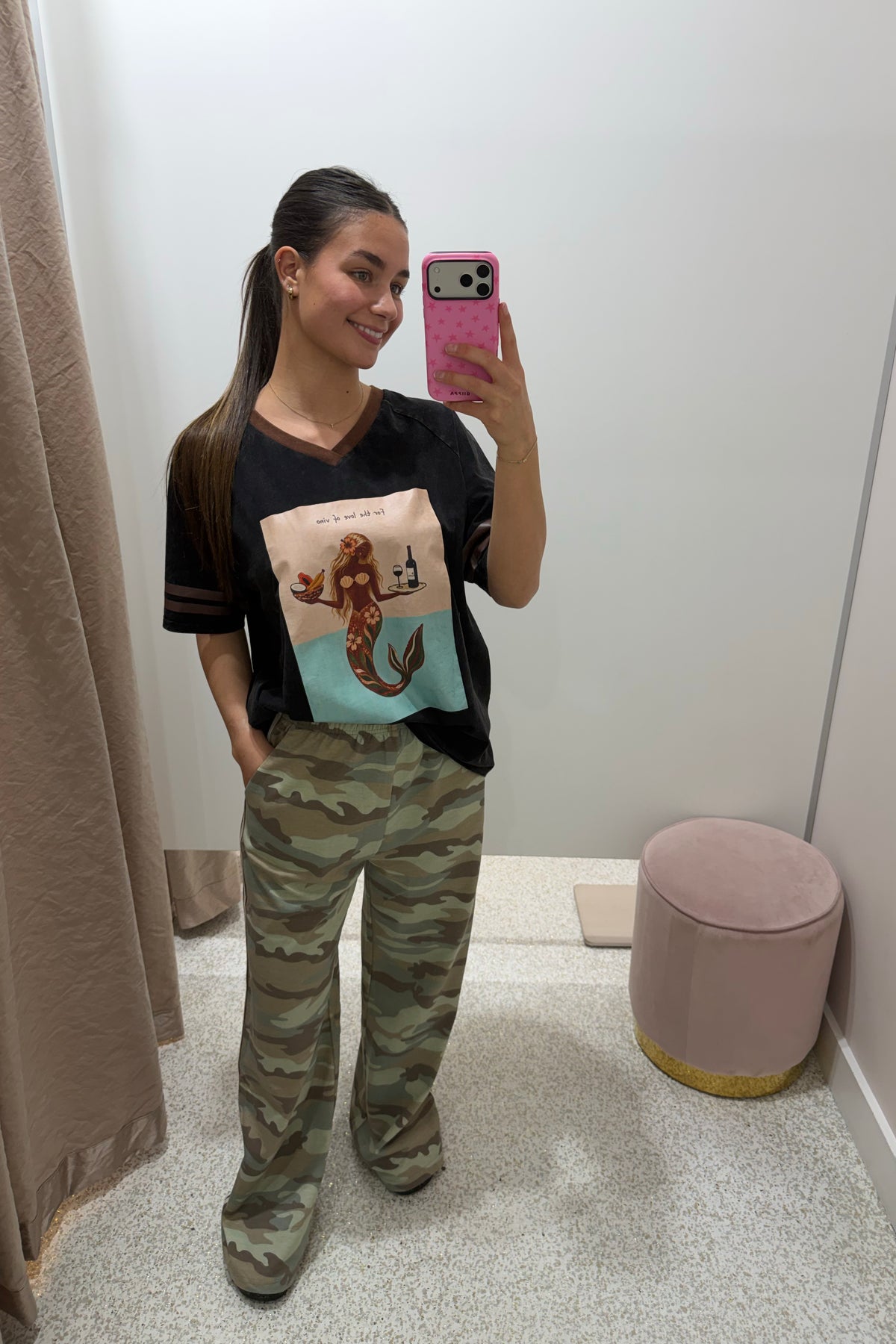 Chosen By Fifi & Annie The Faded Camo Wide Leg Pant | Camo