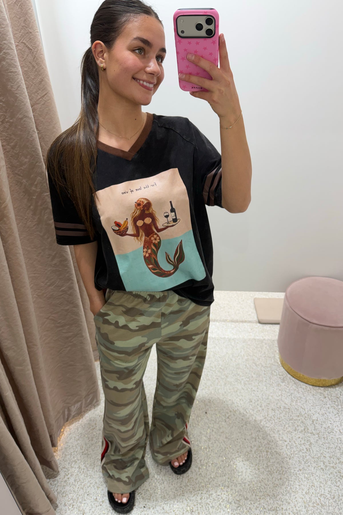 Chosen By Fifi & Annie The Faded Camo Wide Leg Pant | Camo