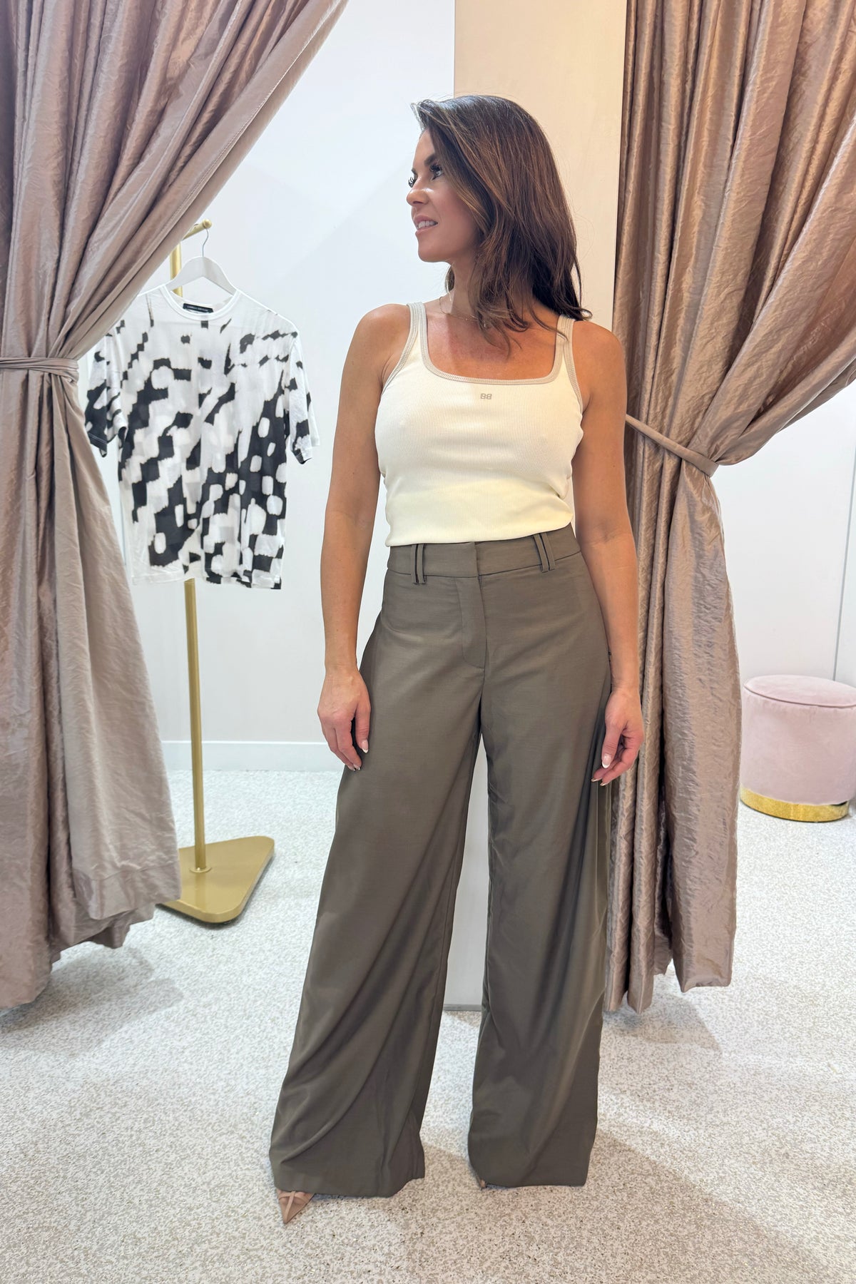 Acler Holmgate Pant | Pecan