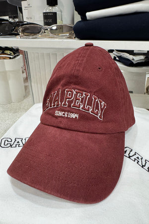 Ena Pelly EP Collegiate Cap | Deep Cherry