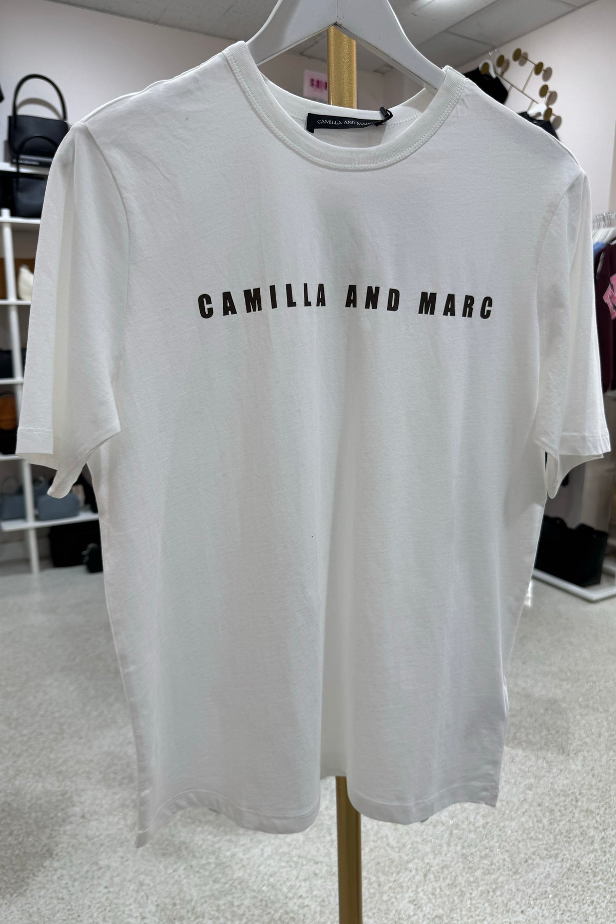 C&M Camilla & Marc Anca Graphic Tee | Soft White