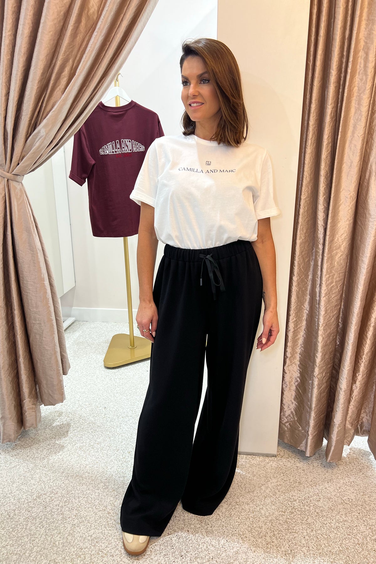 C&M Camilla & Marc Serenitas Lounge Pant | Black