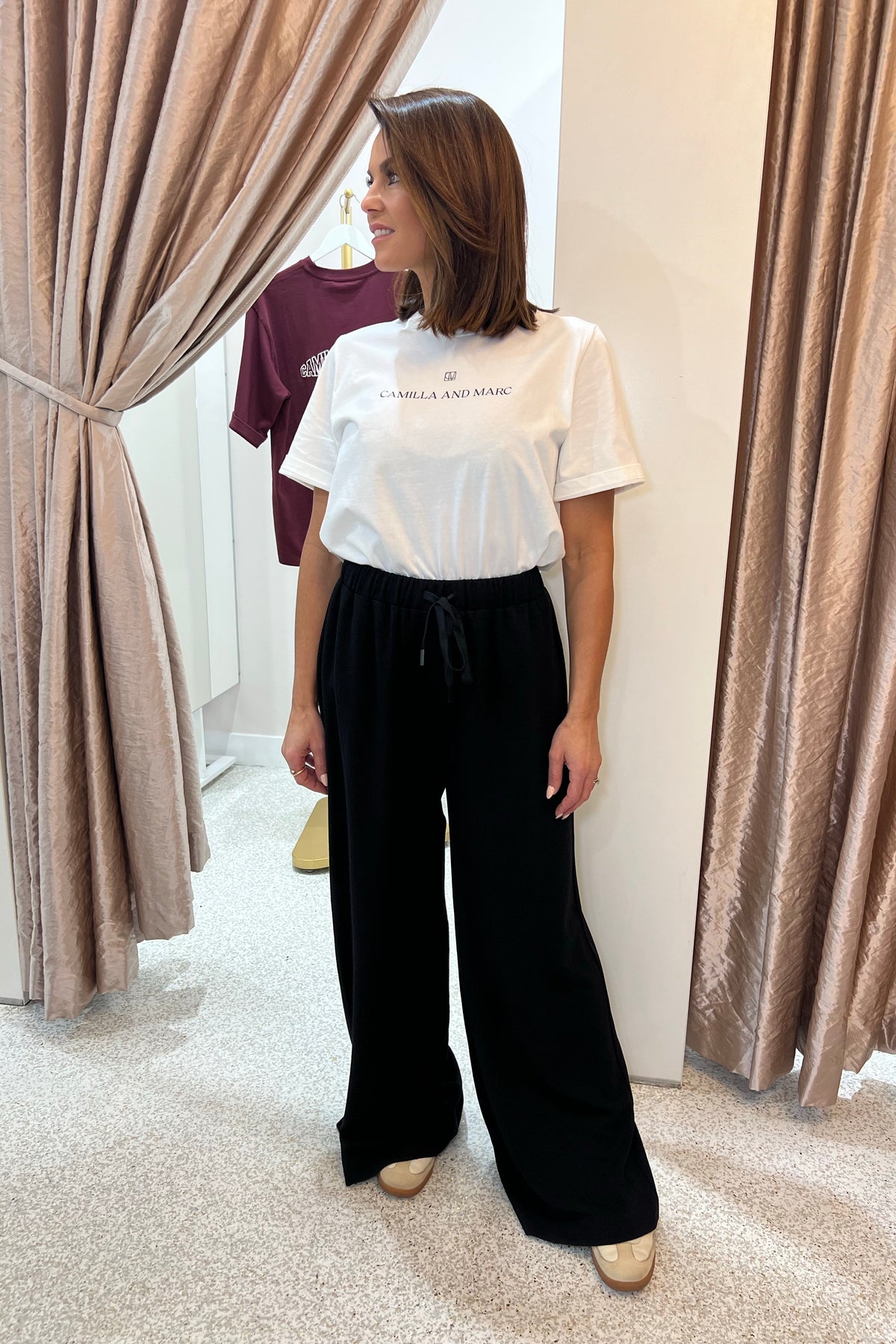 C&M Camilla & Marc Serenitas Lounge Pant | Black