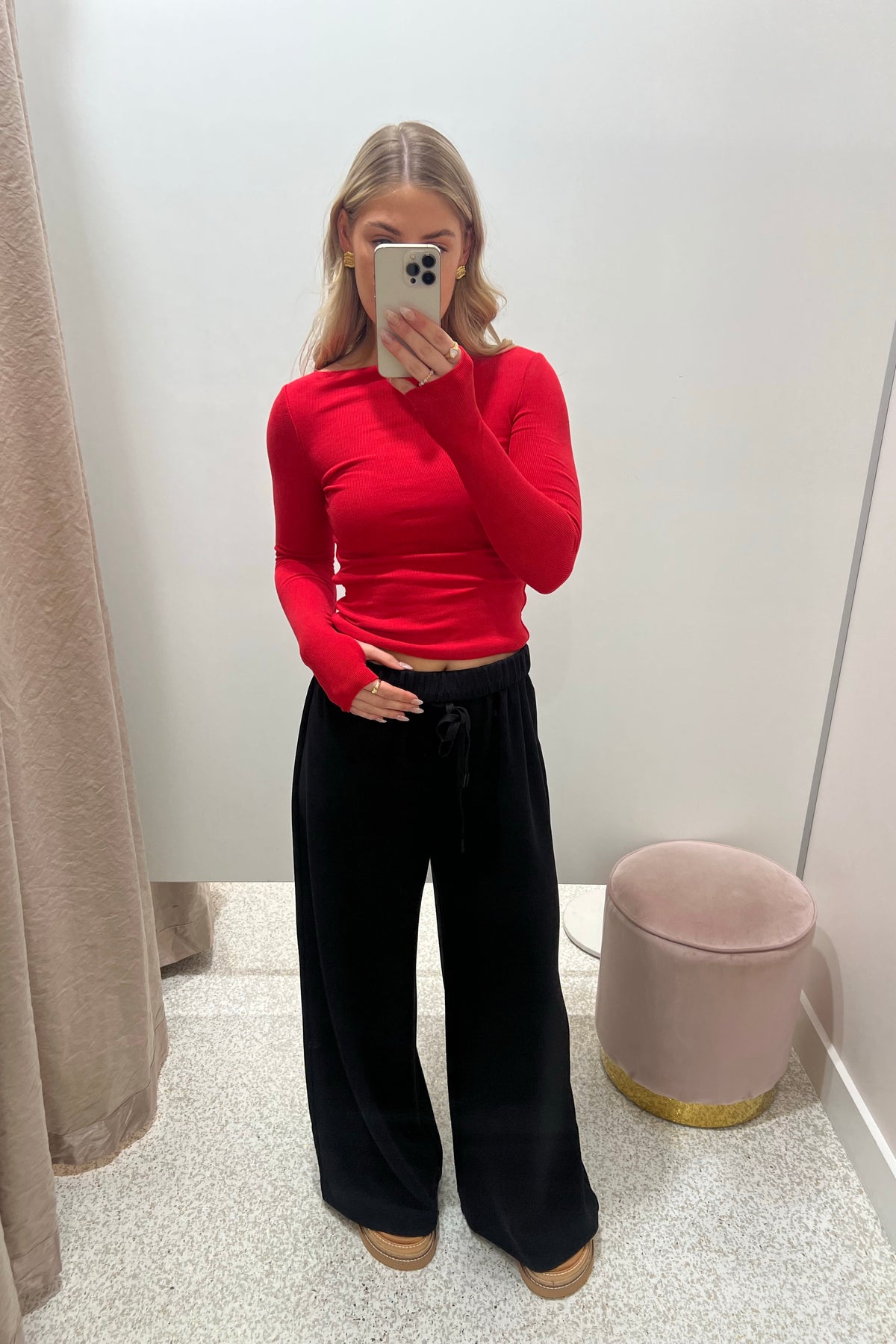 Mossman Camden Top | Red