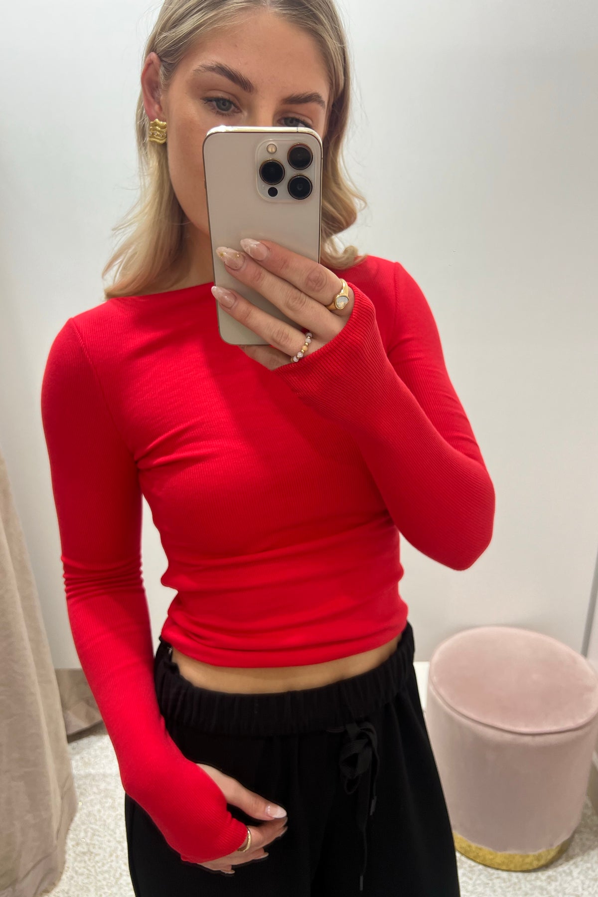 Mossman Camden Top | Red