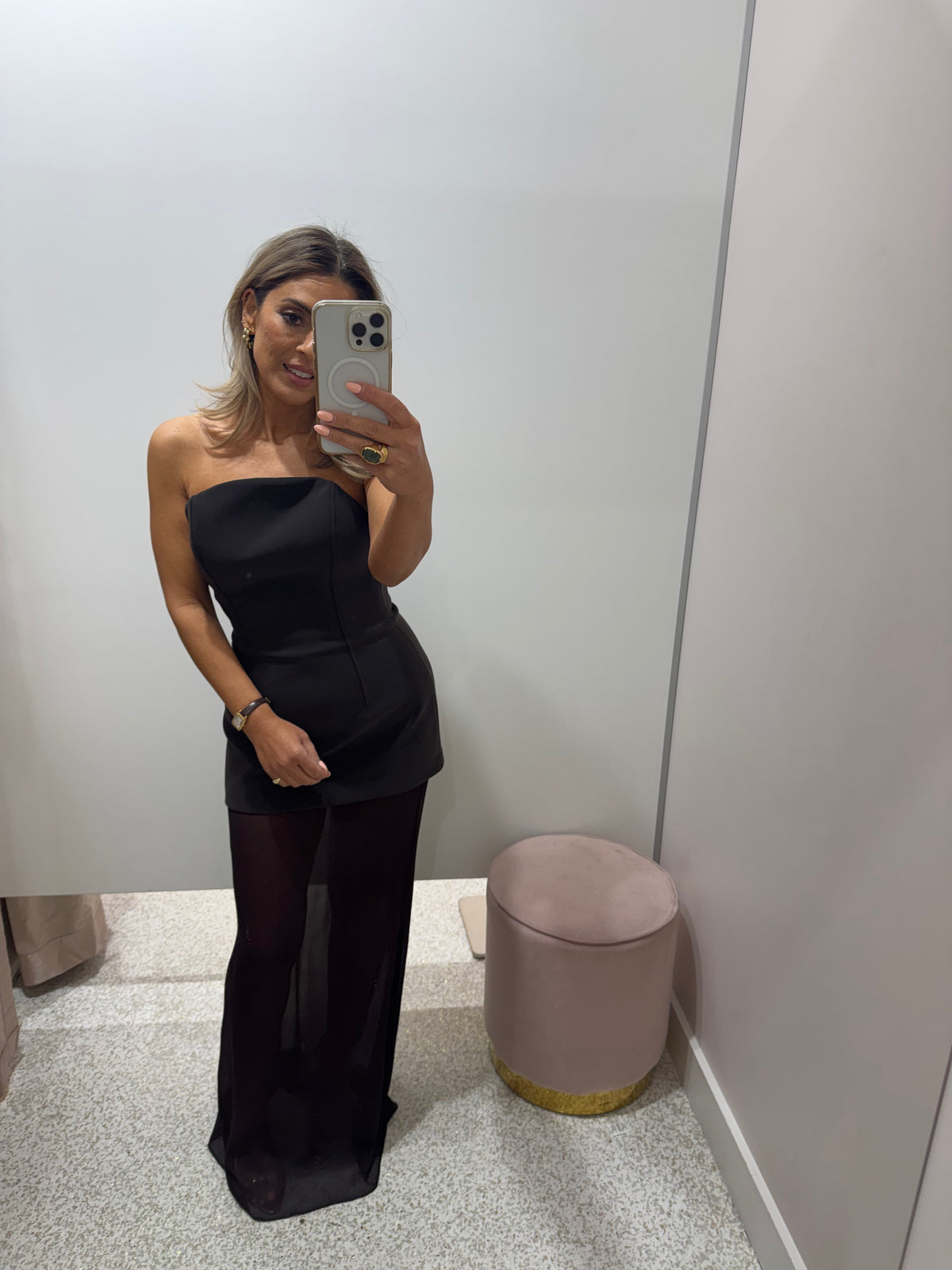 Bec + Bridge Theodora Strapless Maxi Dress | Espresso