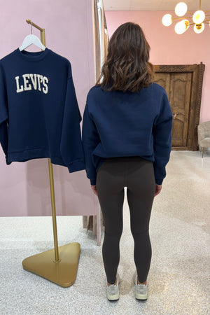 Levi's Graphic Salinas Crewneck Sweater | Navy