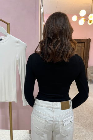 Mossman The Brooklyn Top | Black