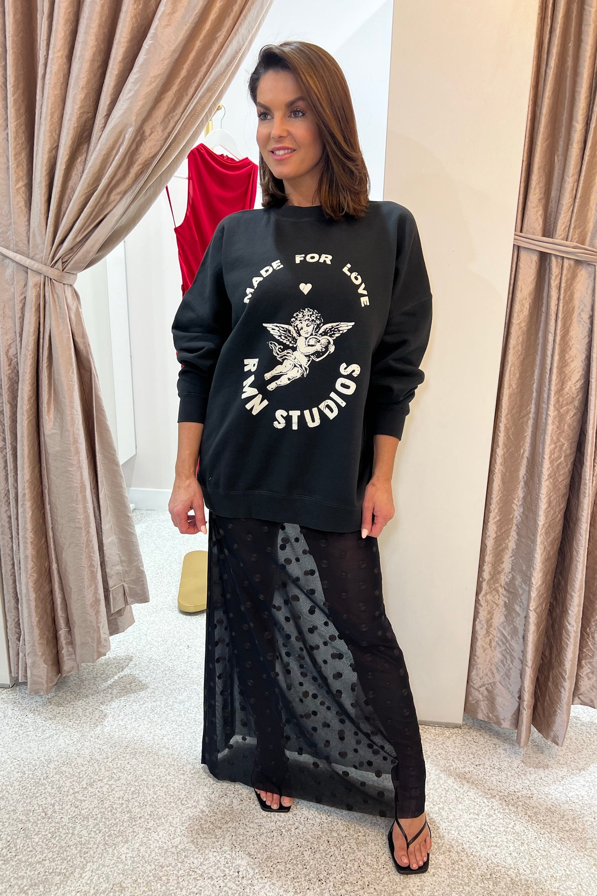 Remain Lovestruck Crew | Washed Black