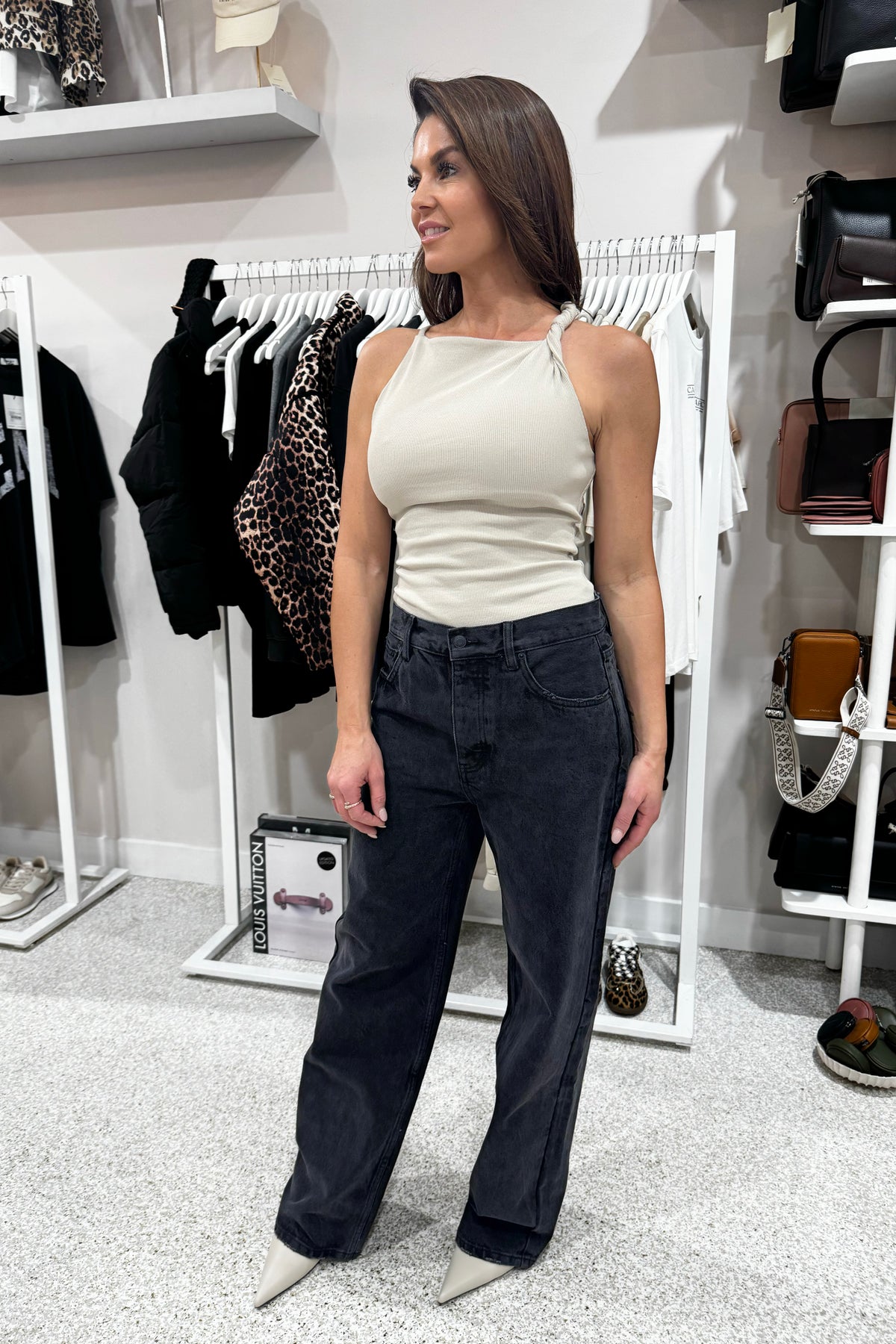 Bec + Bridge Ione Asym Top | Taupe