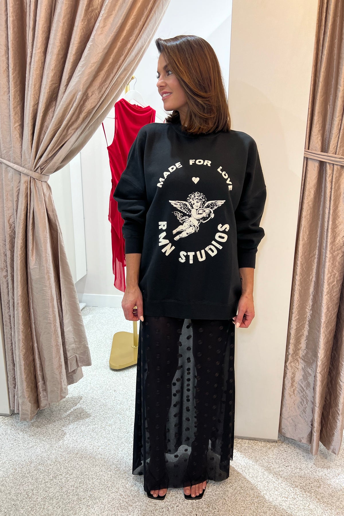 Remain Lovestruck Crew | Washed Black