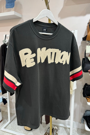 P.E Nation Frontline Oversized Tee | Asphalt