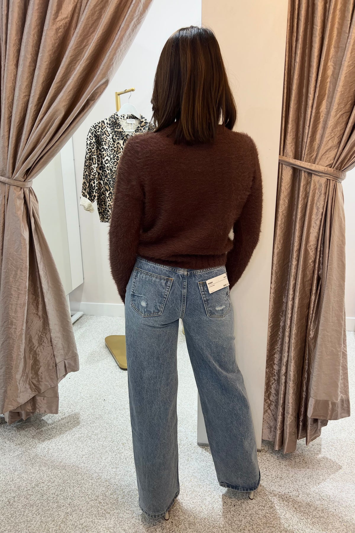 Chosen By Fifi & Annie The Classic Brushed Knit Sweater | Chocolate