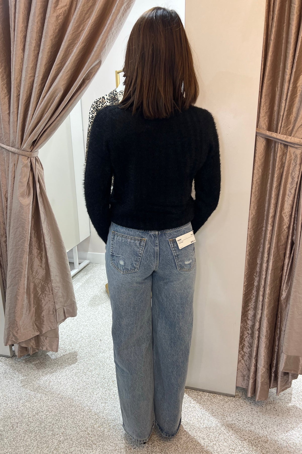 Chosen By Fifi & Annie The Classic Brushed Knit Sweater | Black