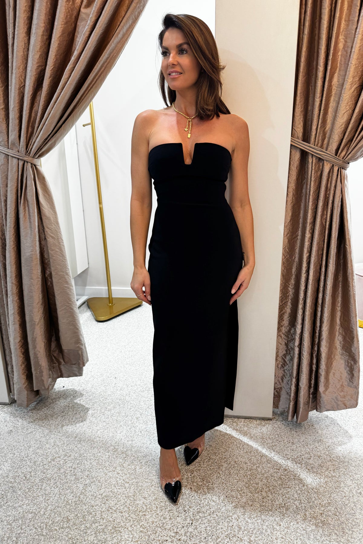 Bec + Bridge Rafi Strapless Dress | Black